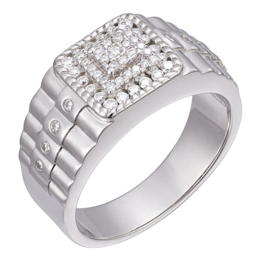 HarlemBling MOISSANITE Diamond District Ring - 925 Silver