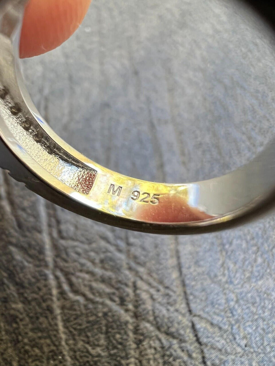 HarlemBling Moissanite Engagement Promise Ring Passes Diamond Tester 925 Silver 1.3ct-4.3ct