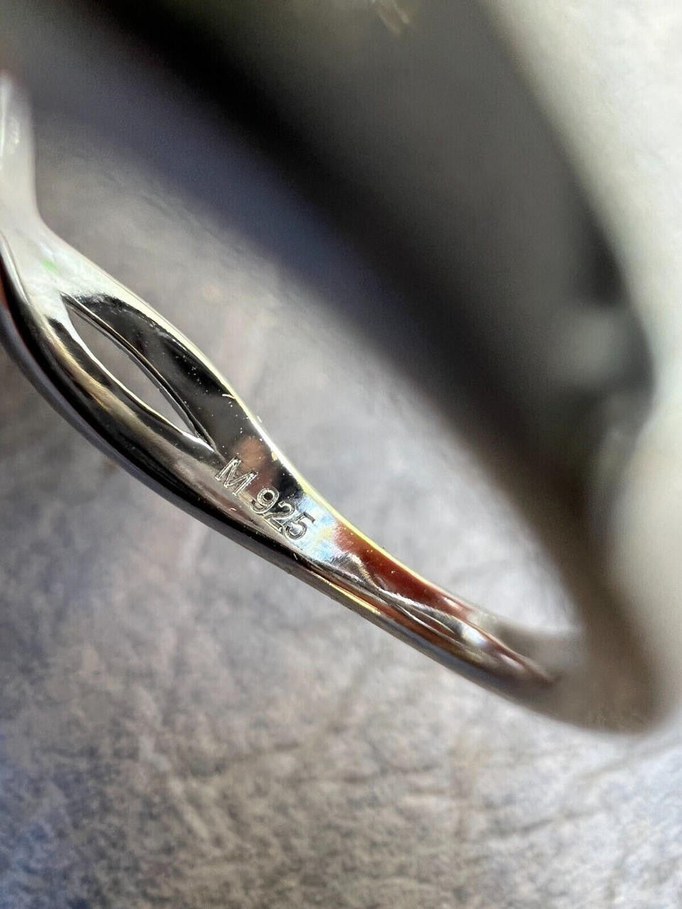 HarlemBling Moissanite Engagement Promise Wedding Ring Pass Diamond Tester Real 925 Silver