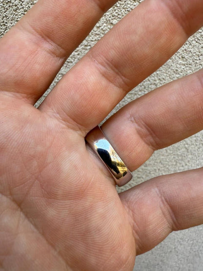 HarlemBling MOISSANITE Ice Giant Round Dome Iced Out Ring - 925 Silver