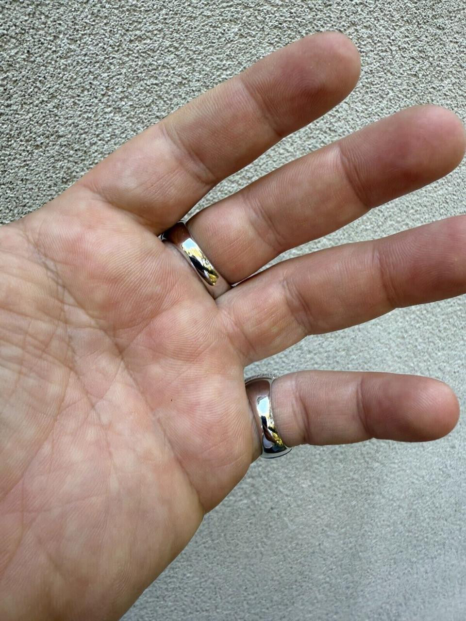 HarlemBling MOISSANITE Ice Giant Square Dome Iced Out Ring - 14k Gold Vermeil 925 Silver