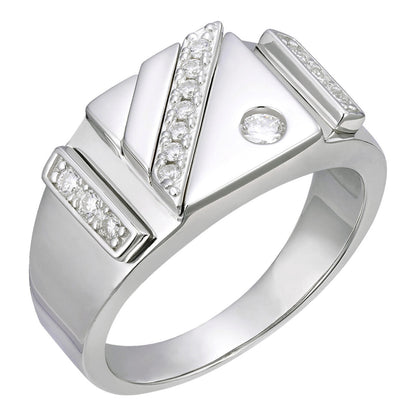 HarlemBling MOISSANITE Old Timer Ring - 925 Silver