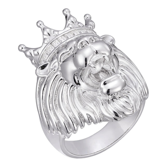 HarlemBling  MOISSANITE Rasta King Ring - 925 Silver