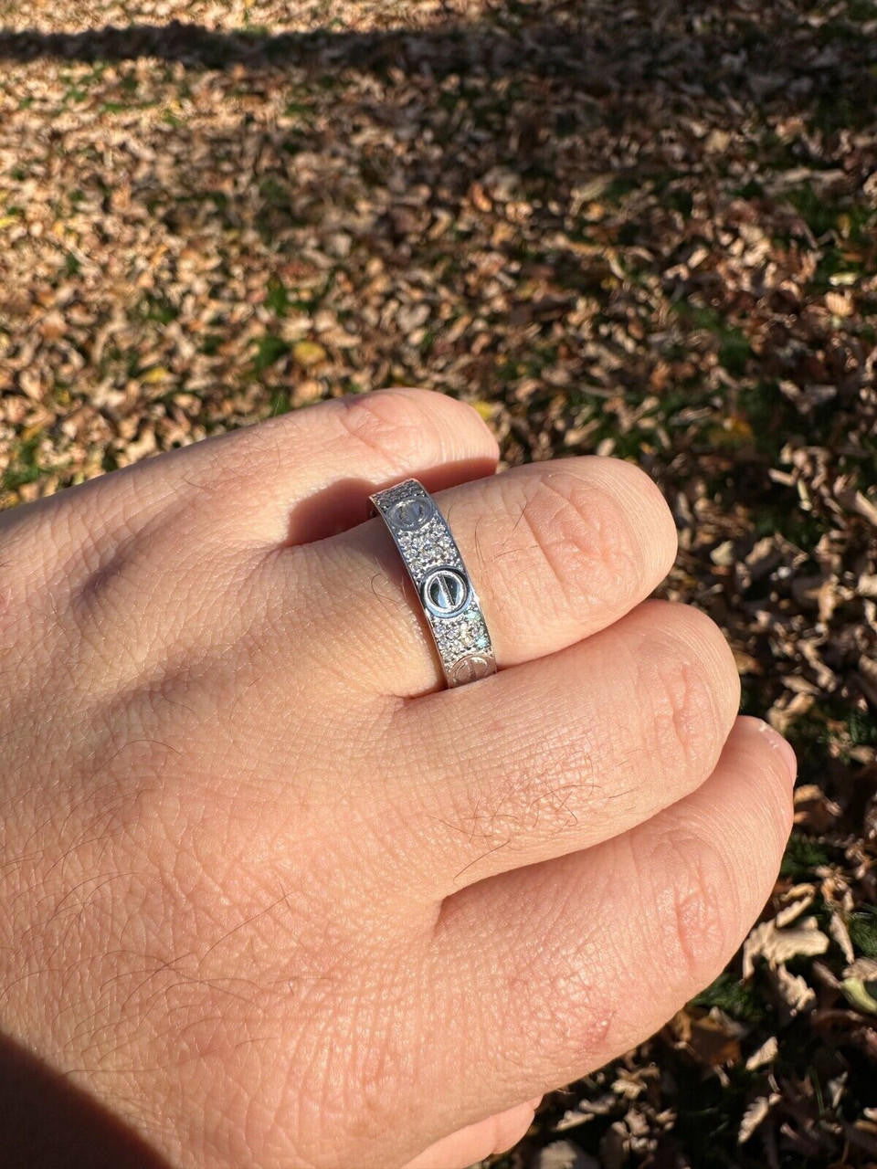 イマキュレート Moissanite 