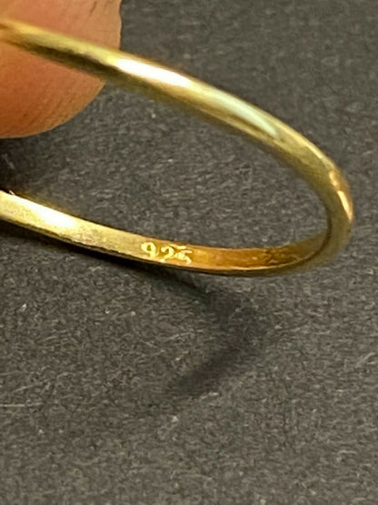 HarlemBling Open Butterfly Ring 925 Sterling Silver Or Yellow Rose Gold Finish Girls Ladies