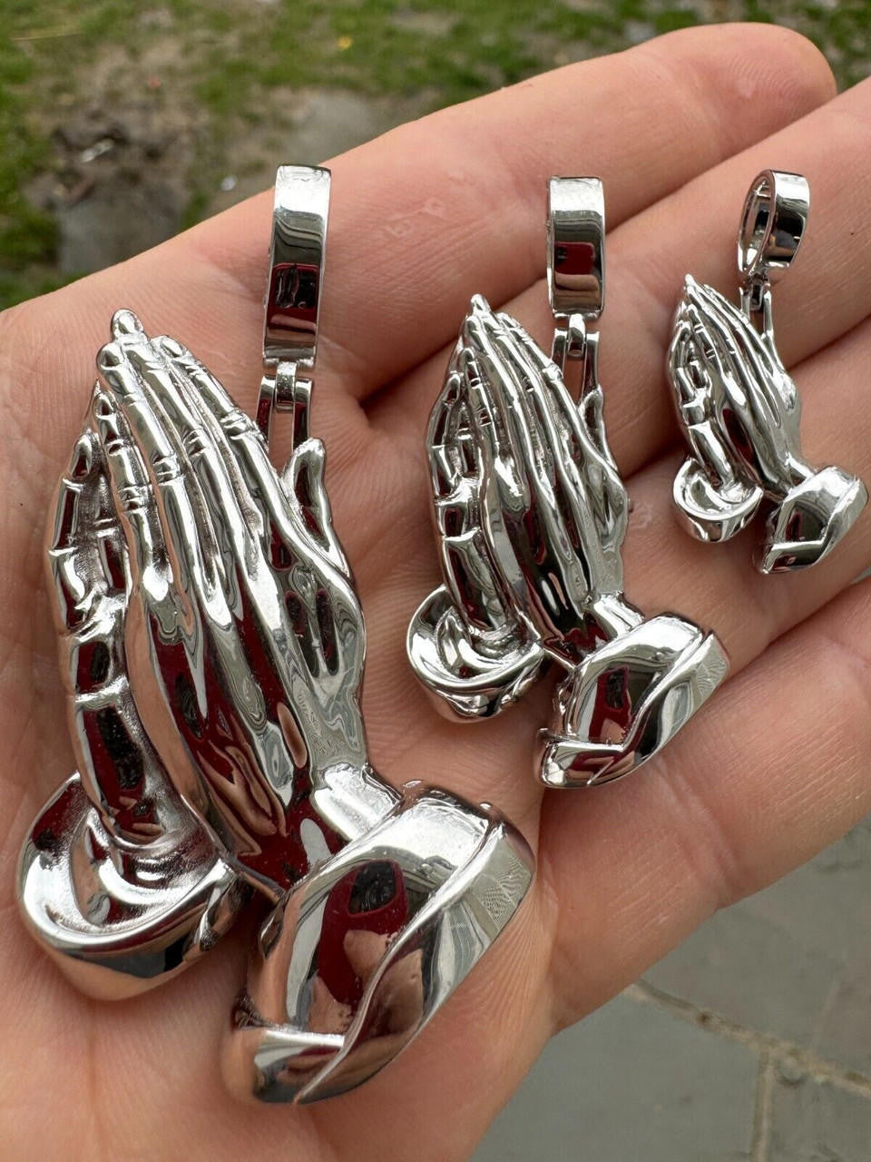 KING BABY Praying Hands ペンダントトップ SV925 Praying Hands