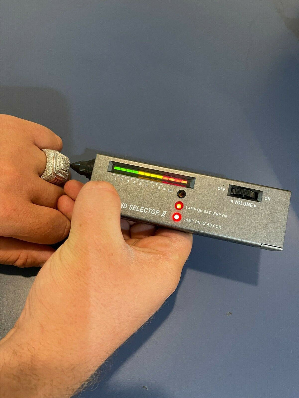 HarlemBling Real 925 Silver Mens Hip Hop Big Iced 3.1ct Moissanite Ring Pass Diamond Tester