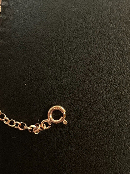 HarlemBling Real 925 Silver Yellow Rose Gold Plated Iced Cluster Solitaire Crystal Bracelet