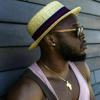 HarlemBling Real MOISSANITE Silver Iced Baguette Hip Hop Earrings Studs Pass Diamond Tester