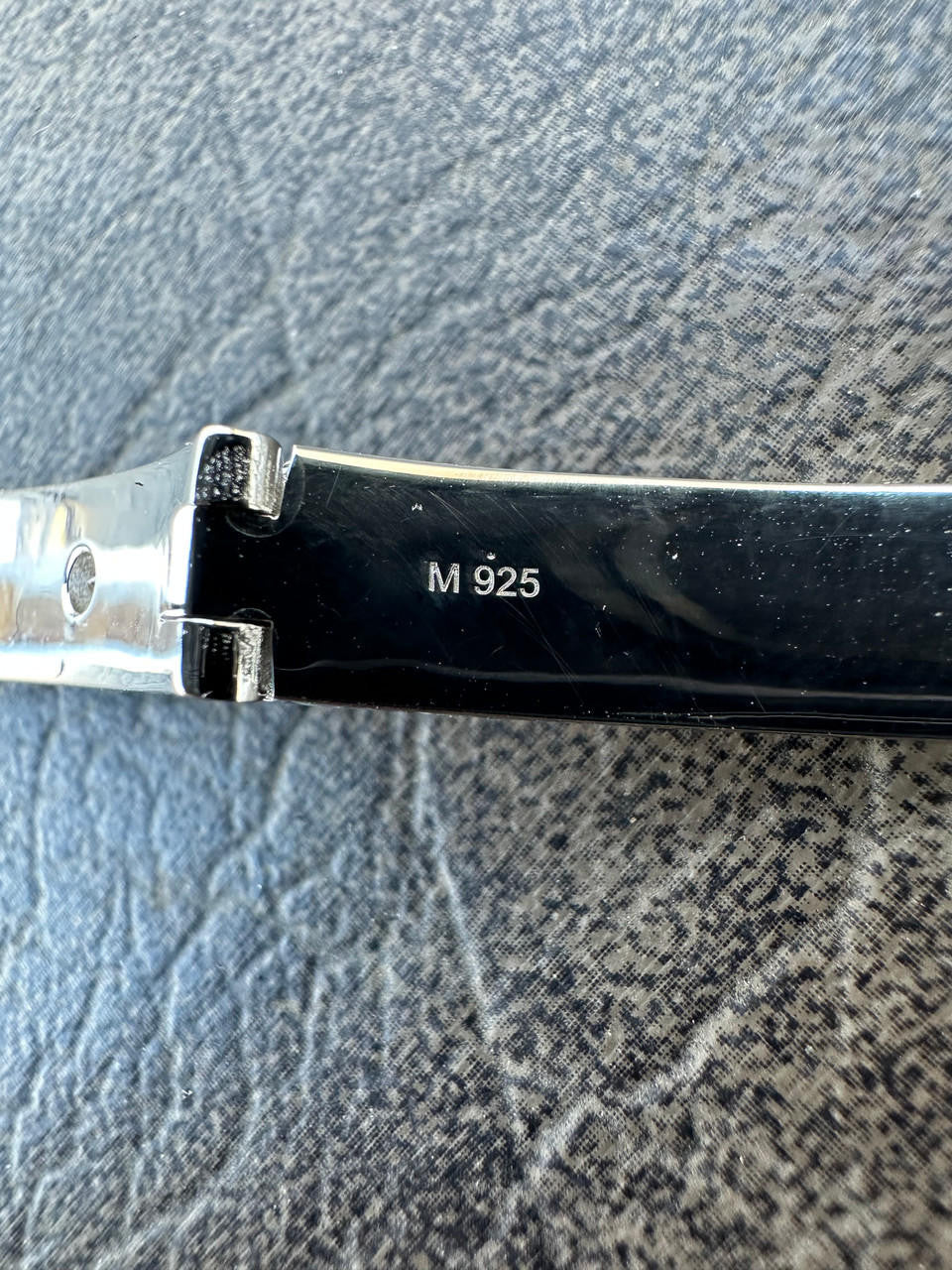 HarlemBling Real MOISSANITE Solid 925 Silver Bangle Bracelet Mens Or Ladies