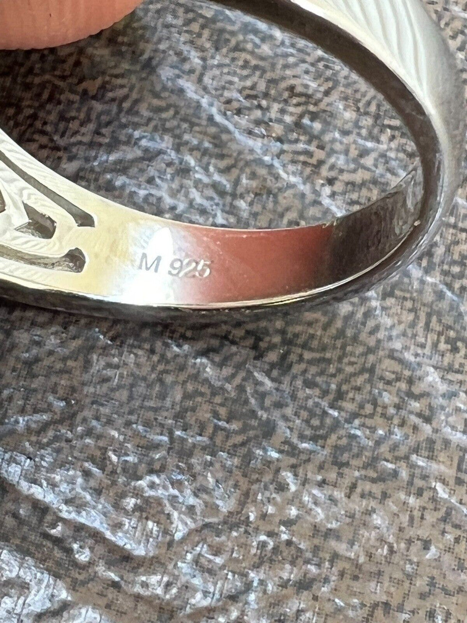 HarlemBling Real MOISSANITE Square Pinky Ring 925 Silver Hip Hop Iced Pass Diamond Tester