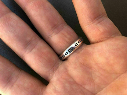 HarlemBling Real Solid 925 Sterling Silver Black Onyx Mens LARGE Signet Pinky Ring All Sizes