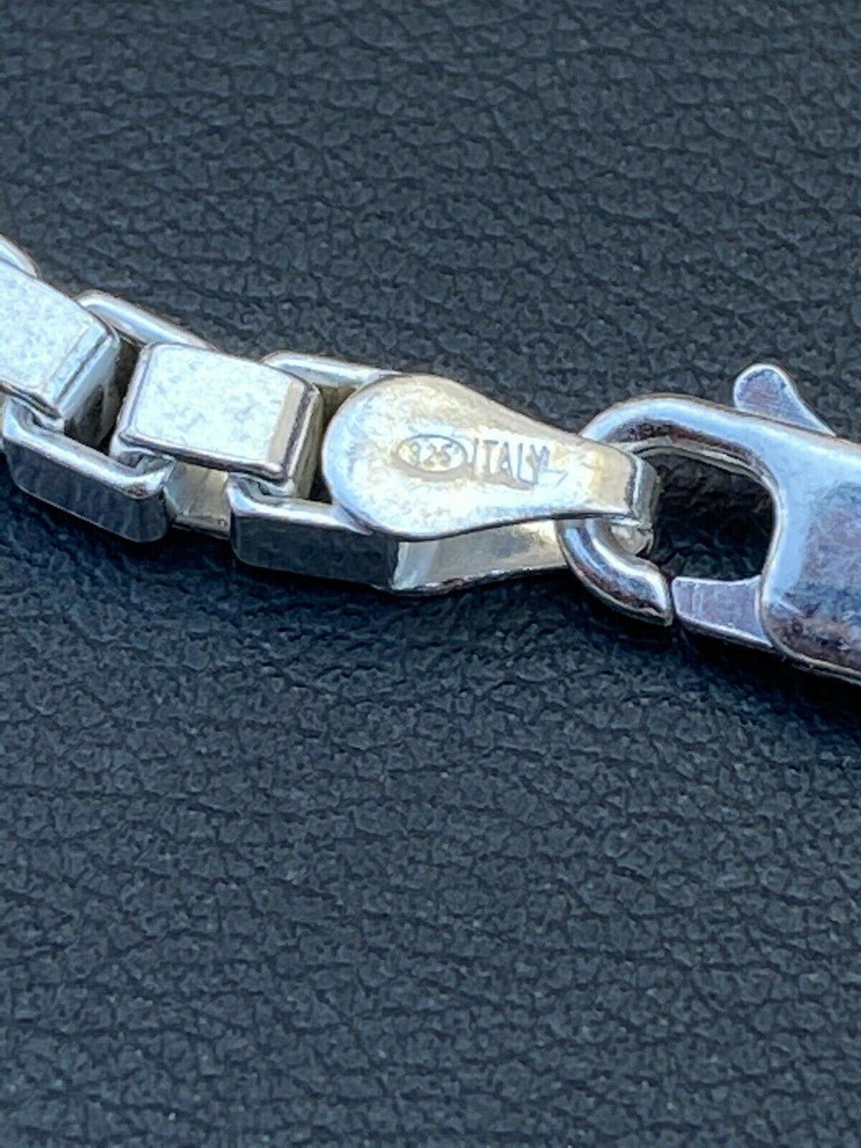 HarlemBling Real Solid 925 Sterling Silver Box Chain 1-4mm Necklace Men Ladies 16-30 ITALY