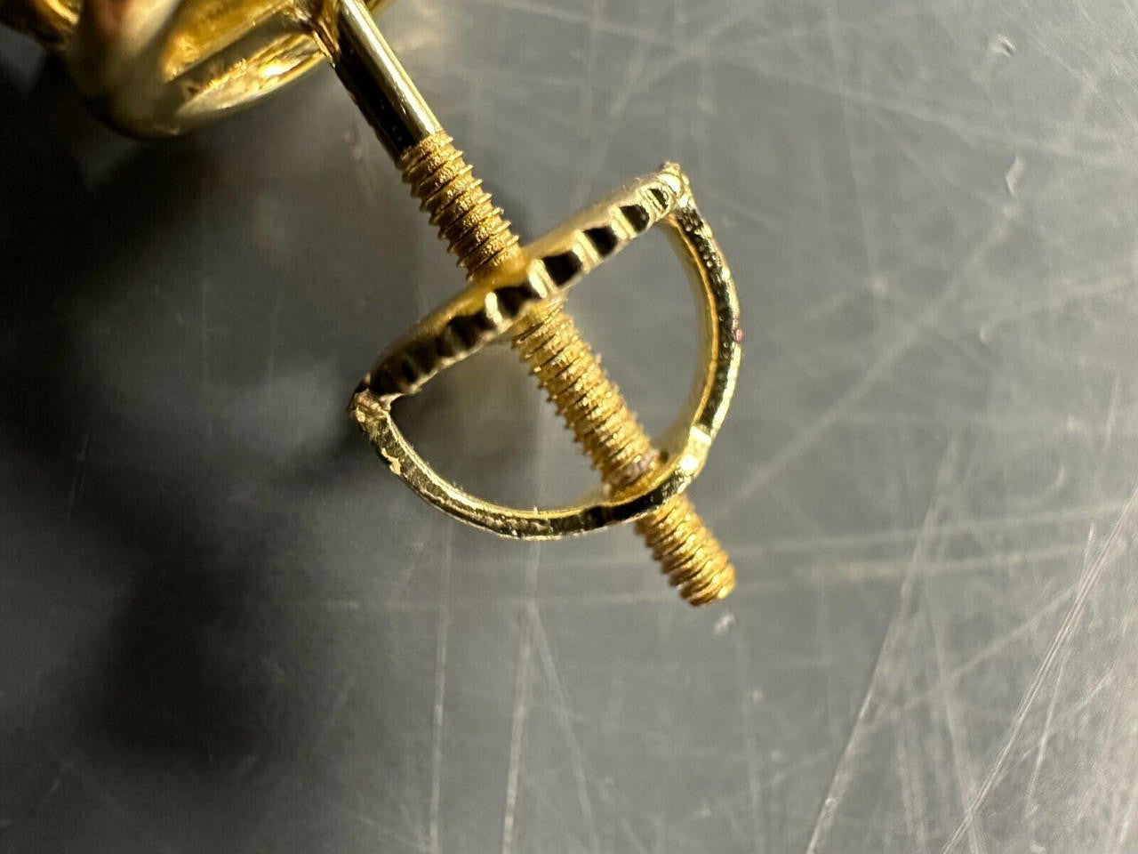 HarlemBling Screw Back Earrings Replacement Backs Nuts 925 Silver Or 14k Gold - HARLEMBLING COMPATIBLE