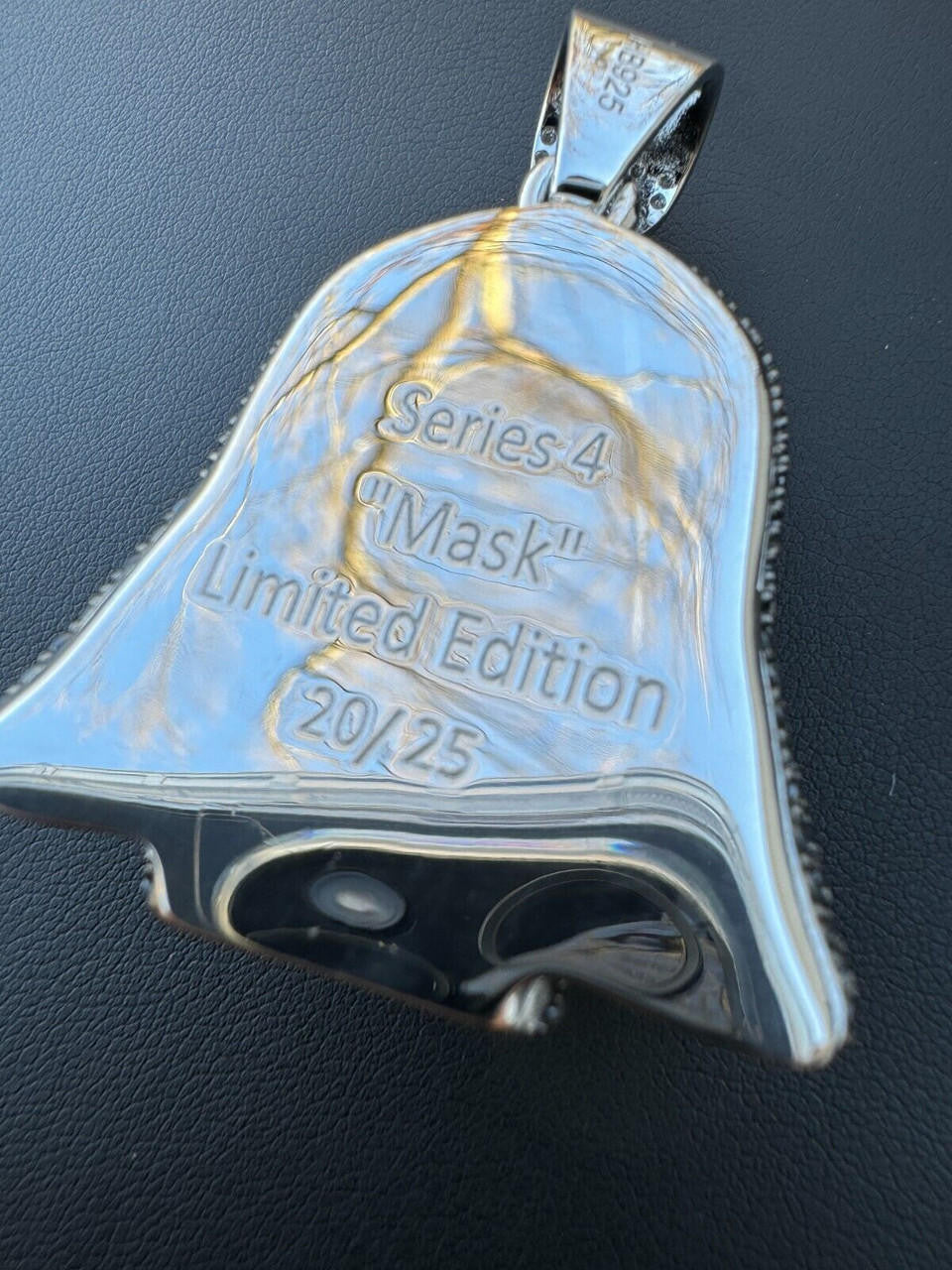 HarlemBling SERIES 4: Limited Edition Moissanite Star Wars "Mask" Pendant Harlembling x Darth Vader