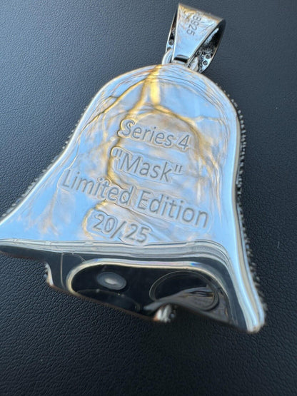HarlemBling SERIES 4: Limited Edition Moissanite Star Wars "Mask" Pendant Harlembling x Darth Vader