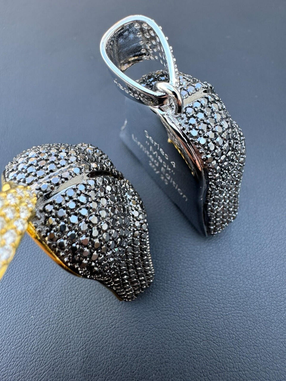 HarlemBling SERIES 4: Limited Edition Moissanite Star Wars "Mask" Pendant Harlembling x Darth Vader