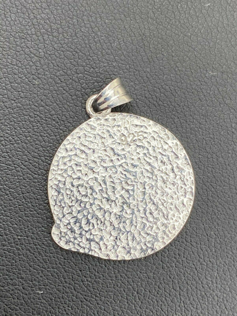 HarlemBling Smiley Blow Kiss Love Emoji Solid 925 Sterling Silver 1 Pendant For Necklace