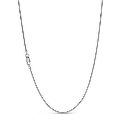 HarlemBling Snake Chain Necklace - 925 Sterling Silver - 14"-30" - 1.5mm