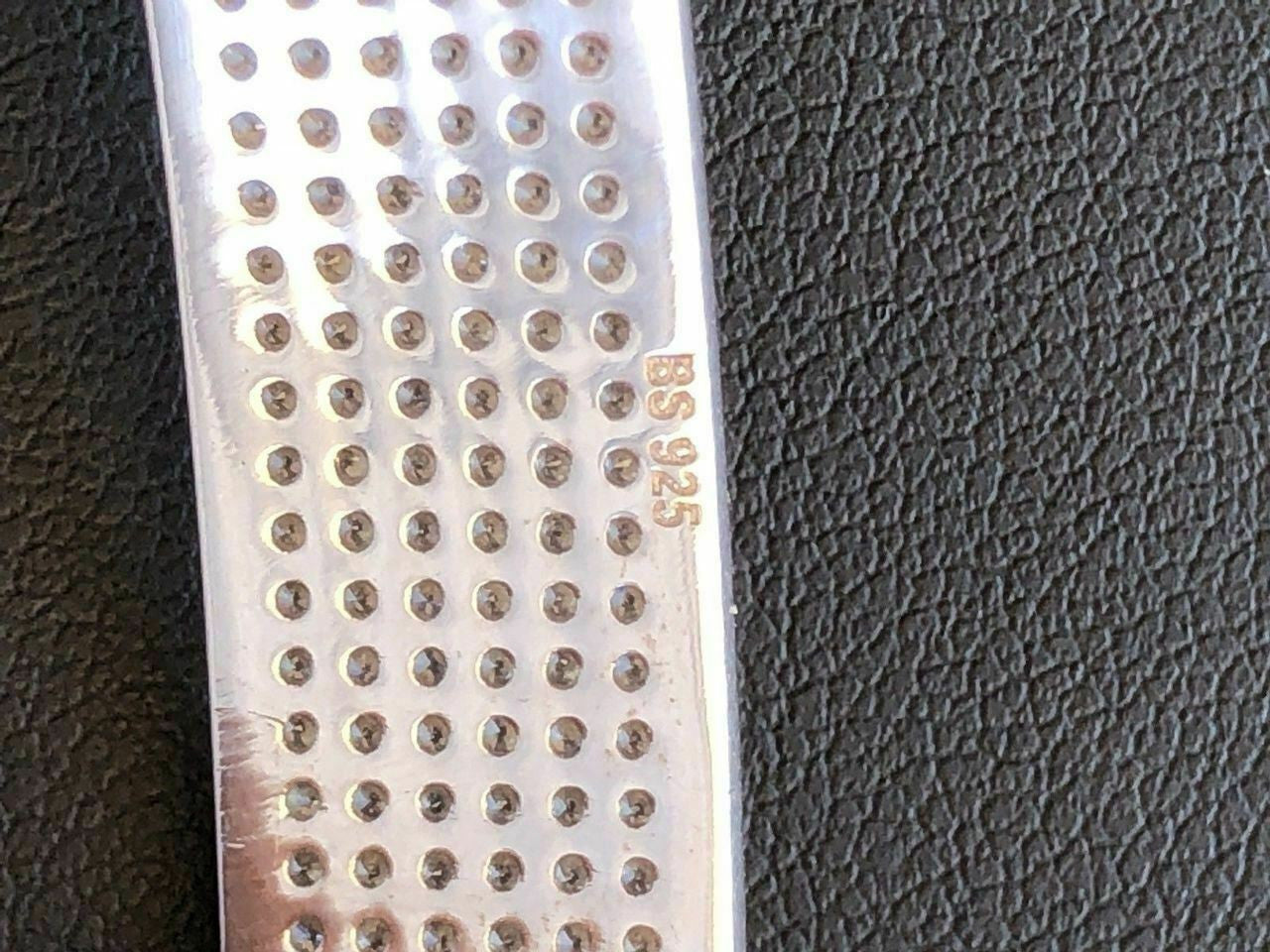 HarlemBling Solid 925 Silver Diamonds Real Iced Hop Mens Presidential Bracelet Custom