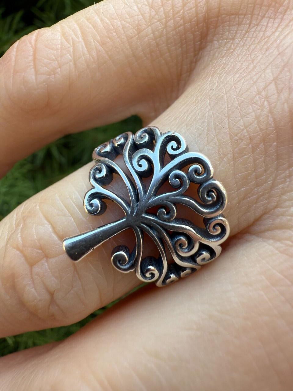 HarlemBling Tree Of Life Ring - 925 Silver - Plain