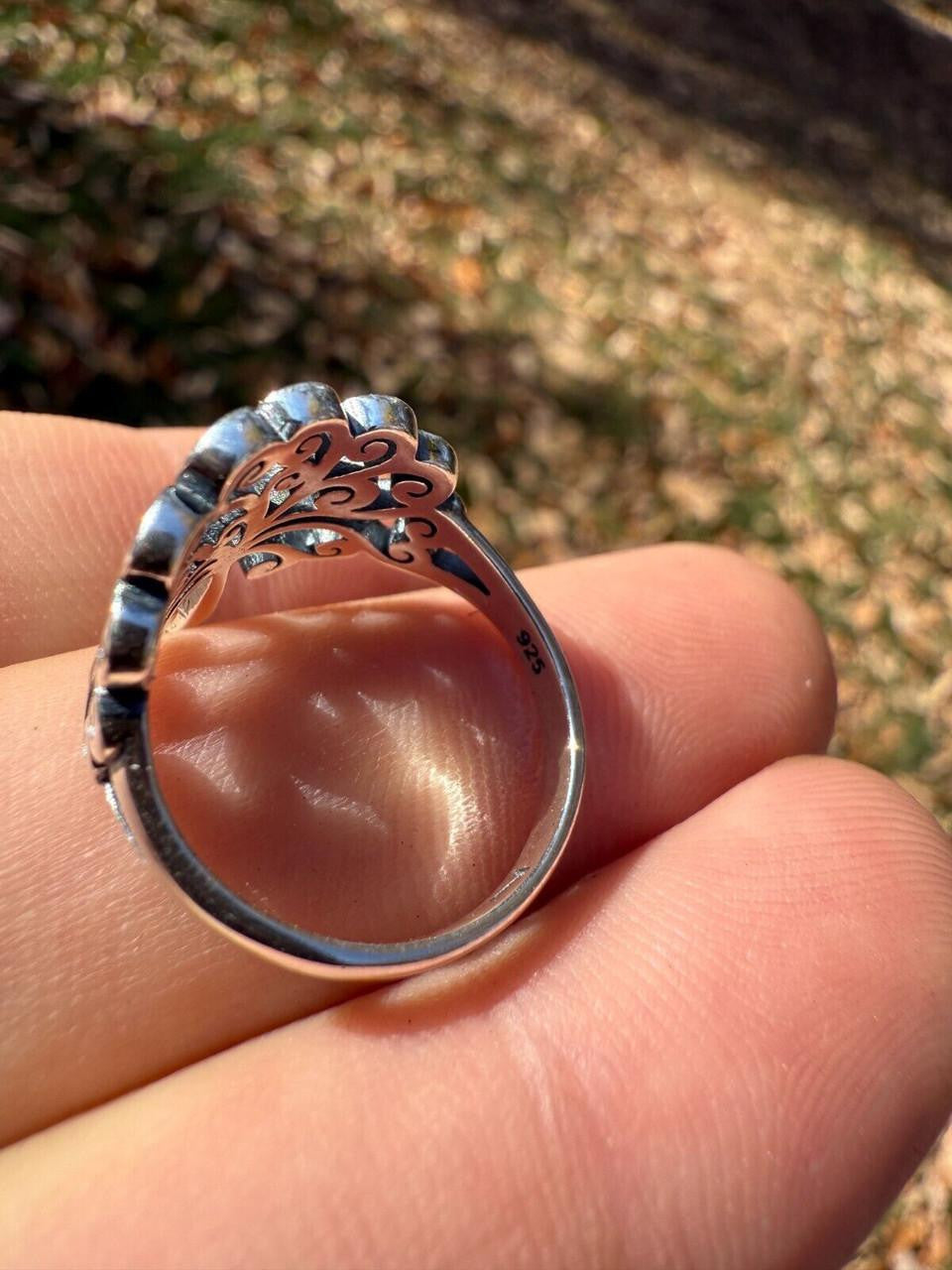 HarlemBling Tree Of Life Ring - 925 Silver - Plain