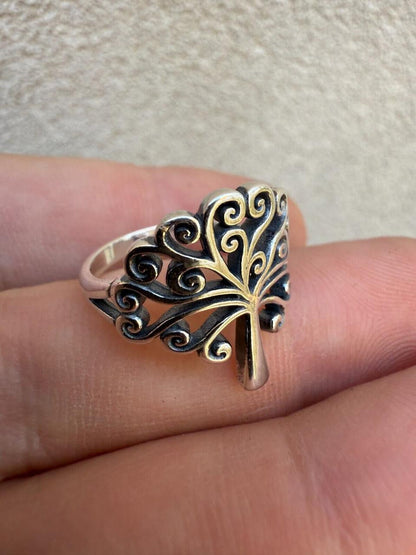 HarlemBling Tree Of Life Ring - 925 Silver - Plain