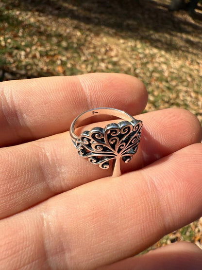 HarlemBling Tree Of Life Ring - 925 Silver - Plain
