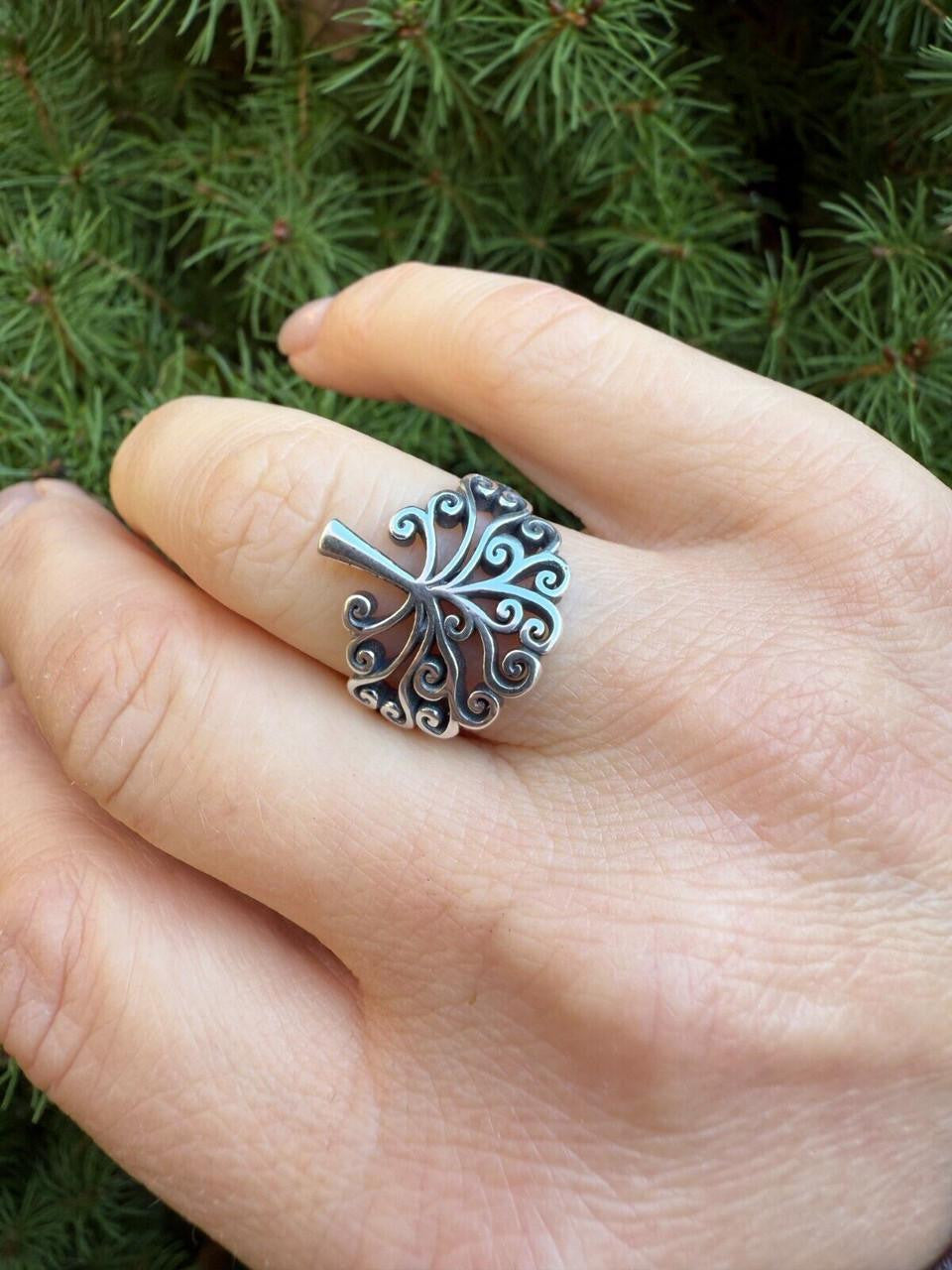 HarlemBling Tree Of Life Ring - 925 Silver - Plain