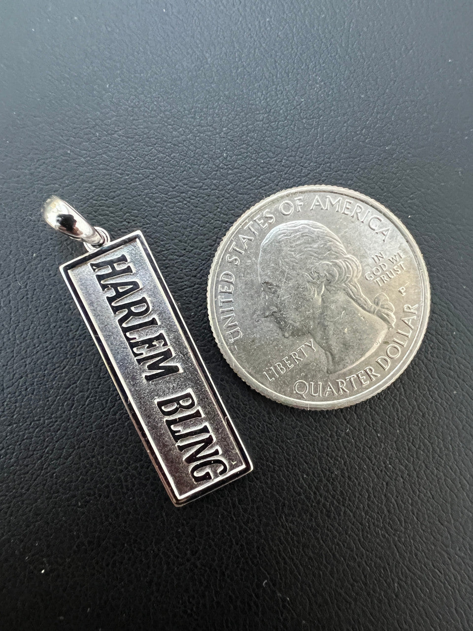 Harlemling Logo Pendant / Keychain - Solid 925 Silver