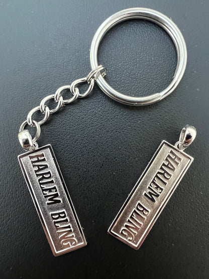 Harlemling Logo Pendant / Keychain - Solid 925 Silver