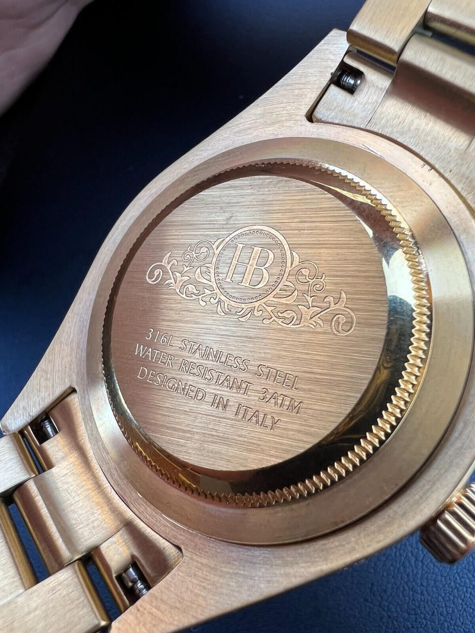 Hip Hop 16ct MOISSANITE Mens 14k Gold Over Stainless Watch Honeycomb Iced Arabic Dial