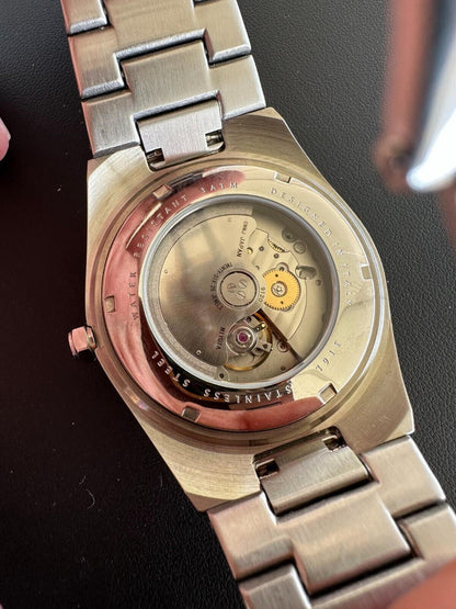 Hip Hop 35ct MOISSANITE White Face Mens Perpetual Calendar Real Watch Auto Iced Hip Hop