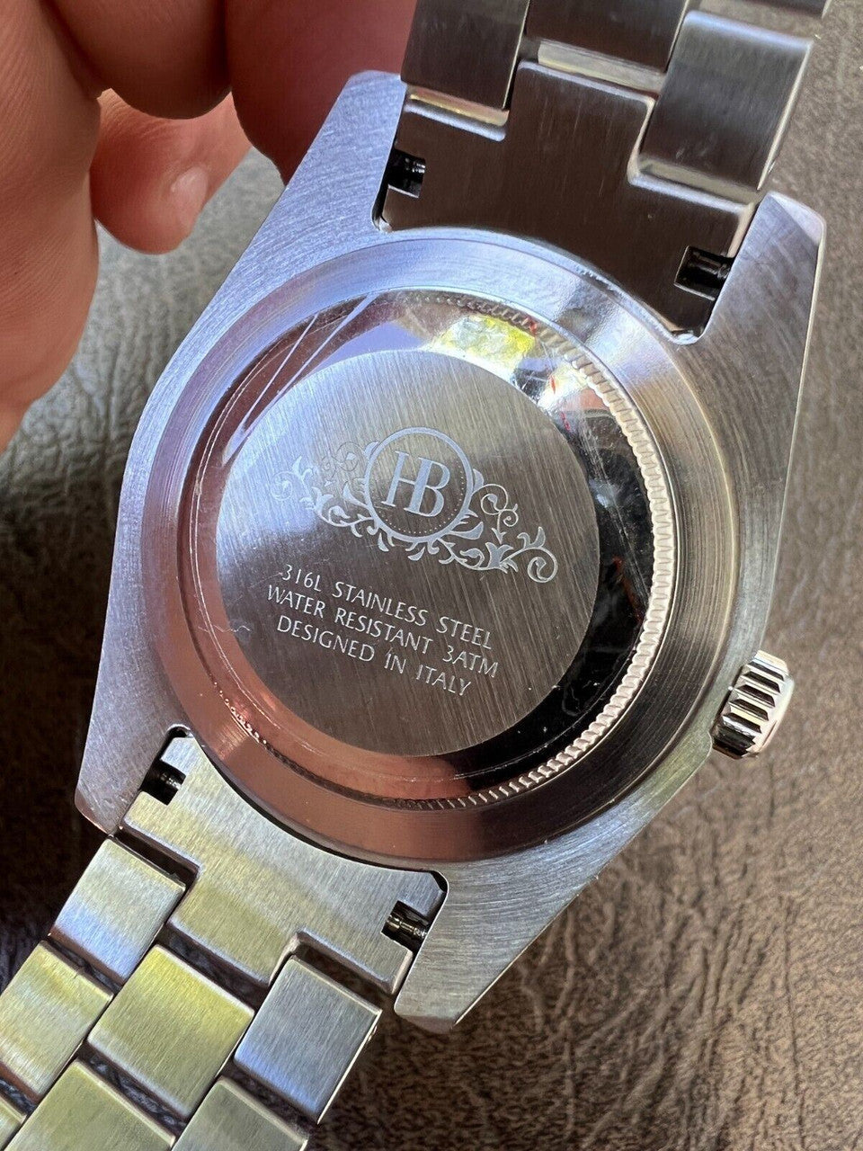 Hip Hop Bust Down MOISSANITE Red Face Presidential Watch Iced Hip Hop Pass Diamond Test