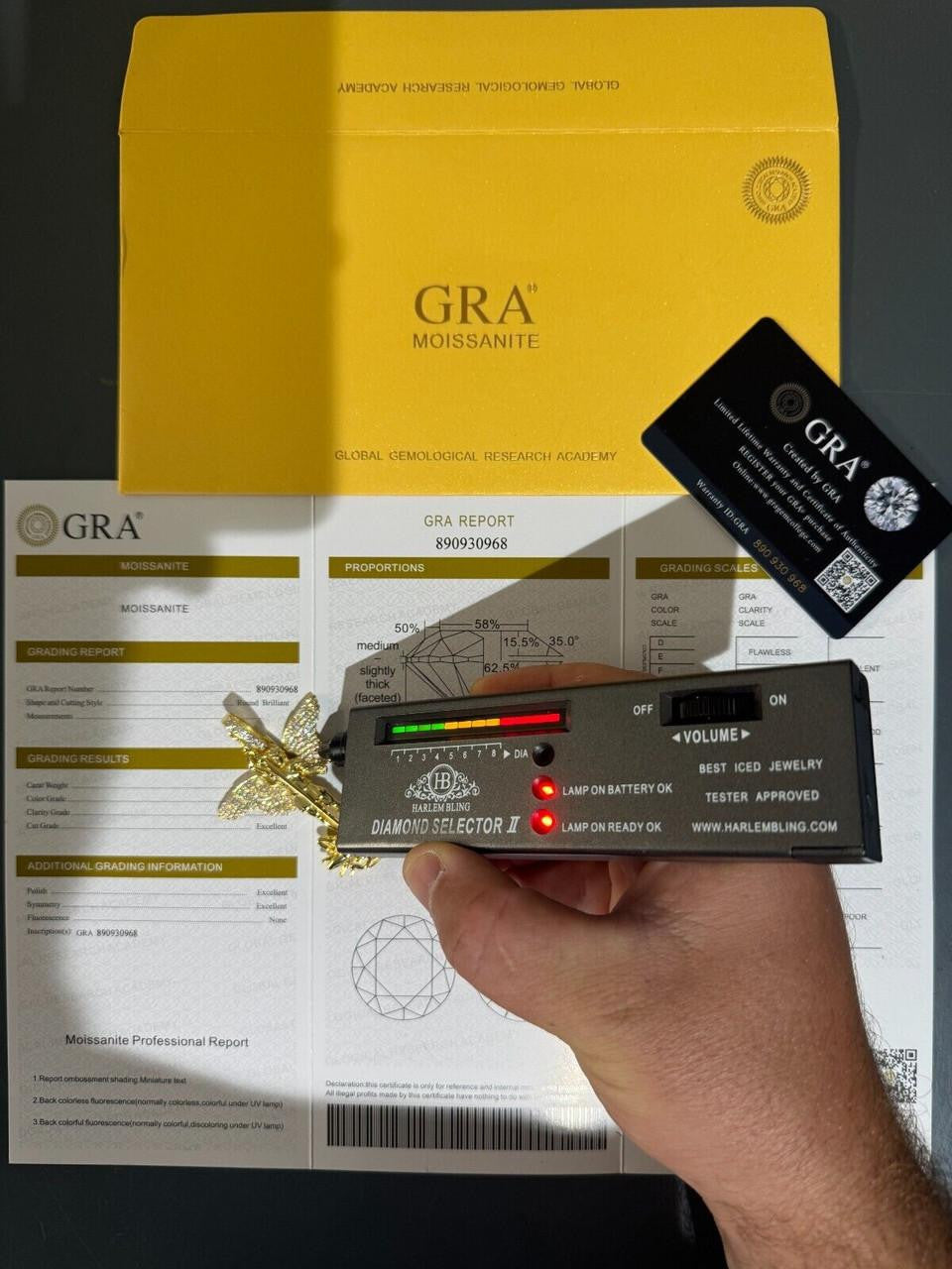 Hip Hop MOISSANITE Artwork Saint St Michael Slaying Dragon Archangel Pendant - 14k Gold Vermeil 925 Silver - 3 Sizes 1"-3"