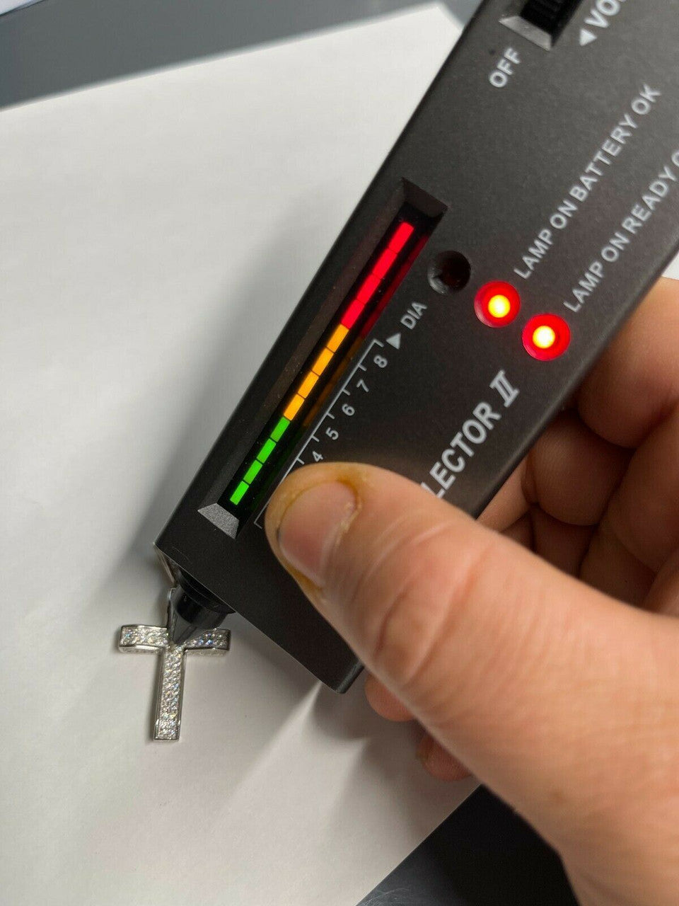 Hip Hop MOISSANITE Passes Diamond Test Solid 925 Silver Iced Diamond Cross Gold Pendant