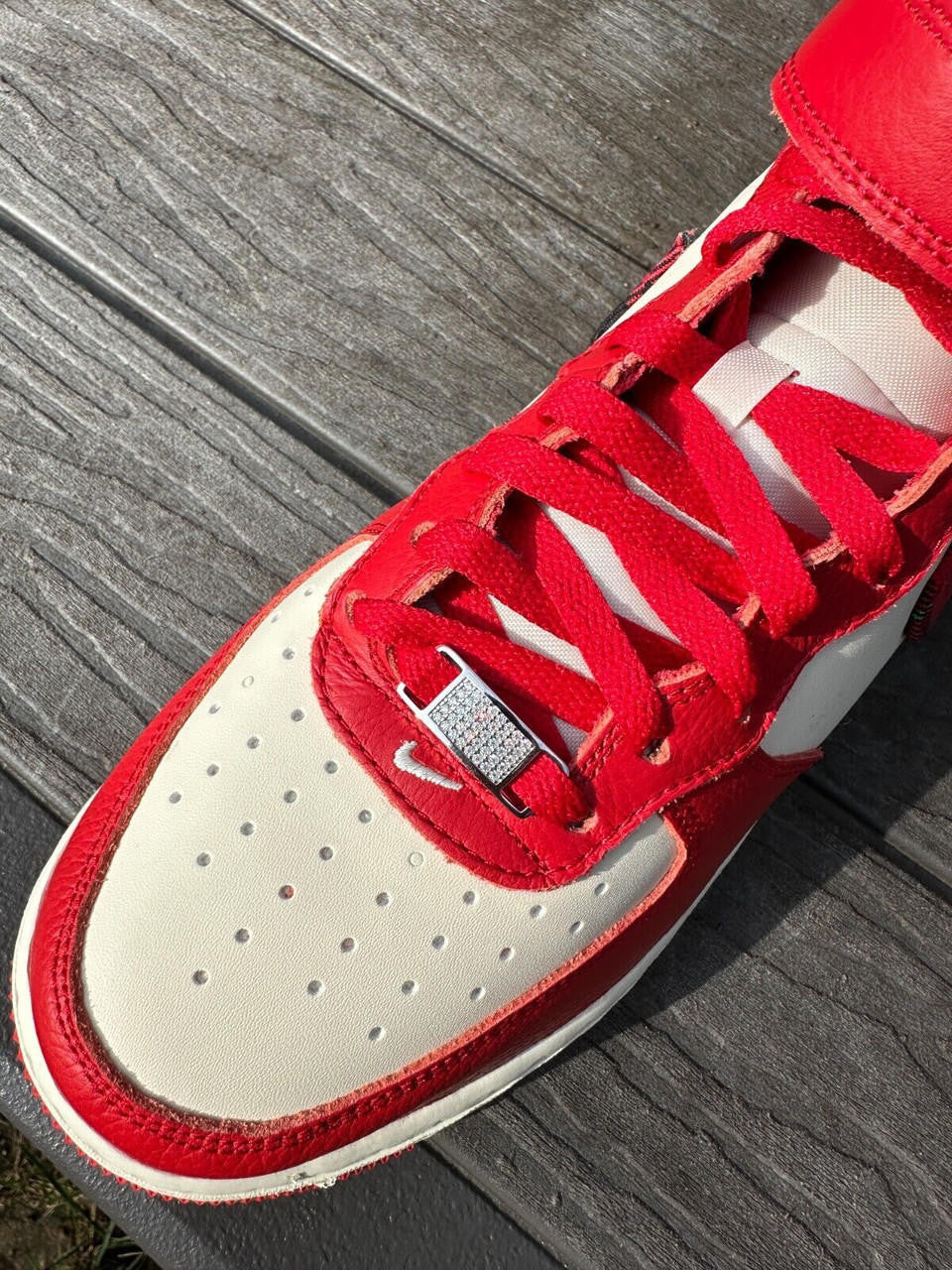 custom air force lace lock