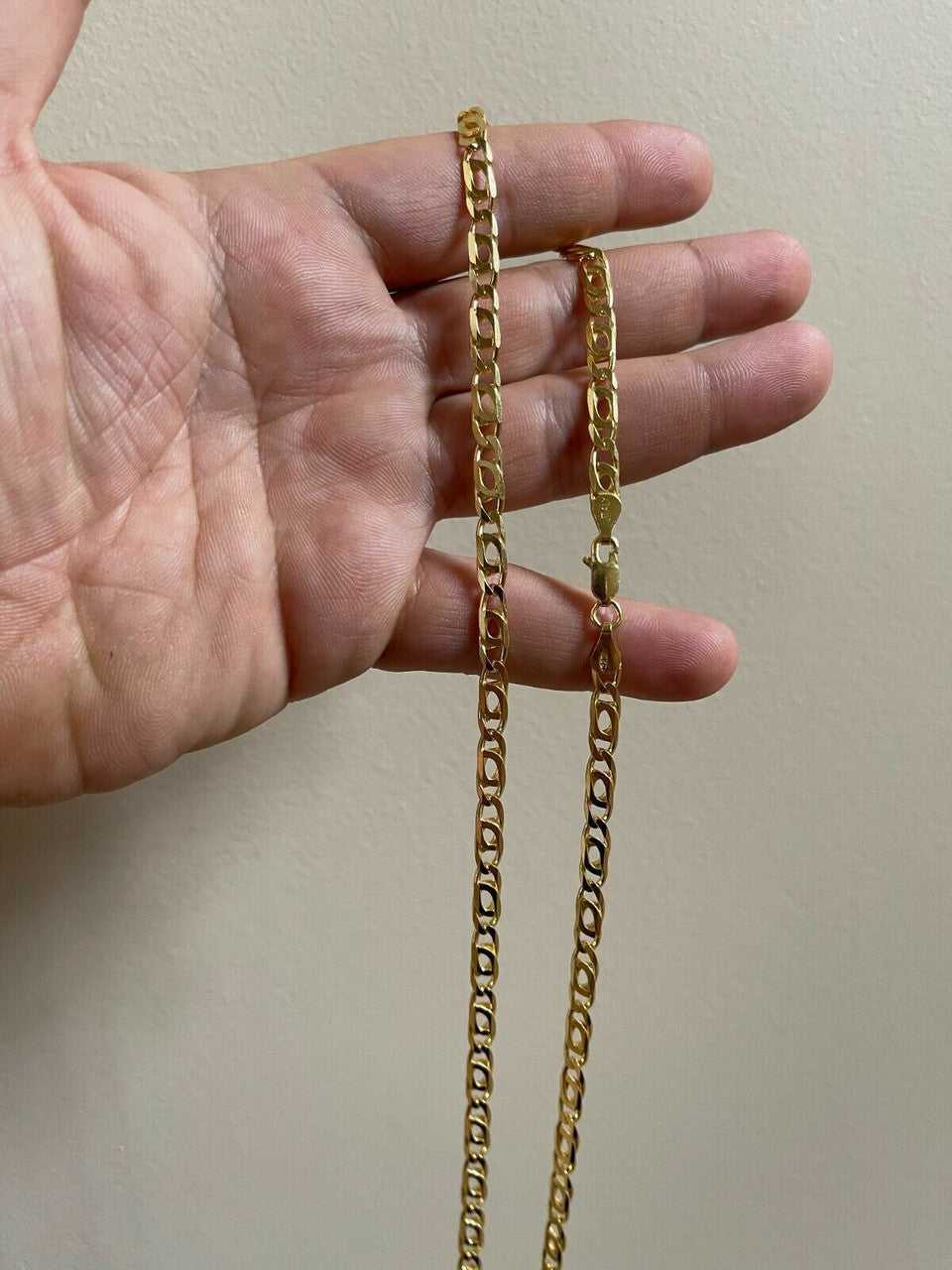 Italiano Silver, Inc 14k Gold Vermeil 925 Sterling Silver Mens Tigers Eye Chain Necklace Or Bracelet