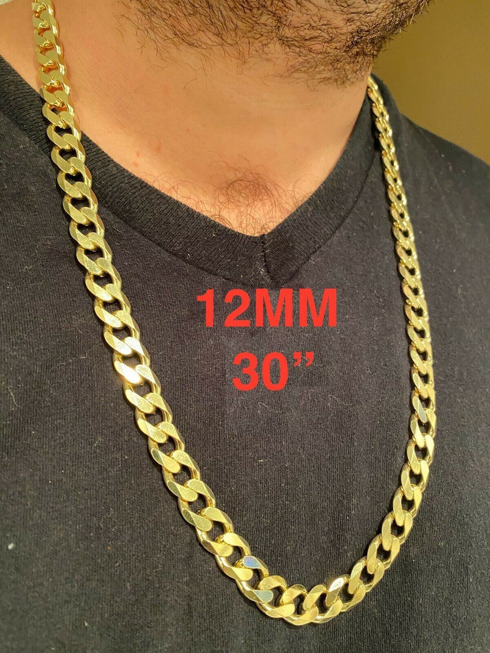 Italiano Silver, Inc 14k Gold Vermeil Over 925 Silver Miami Cuban Curb Link Chain Or Bracelet 2-16mm