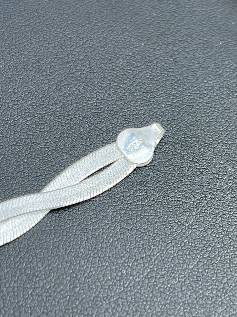 Italiano Silver, Inc 7mm Thick Solid 925 Silver Twisted Braided Herringbone Chain Necklace 16 - 20