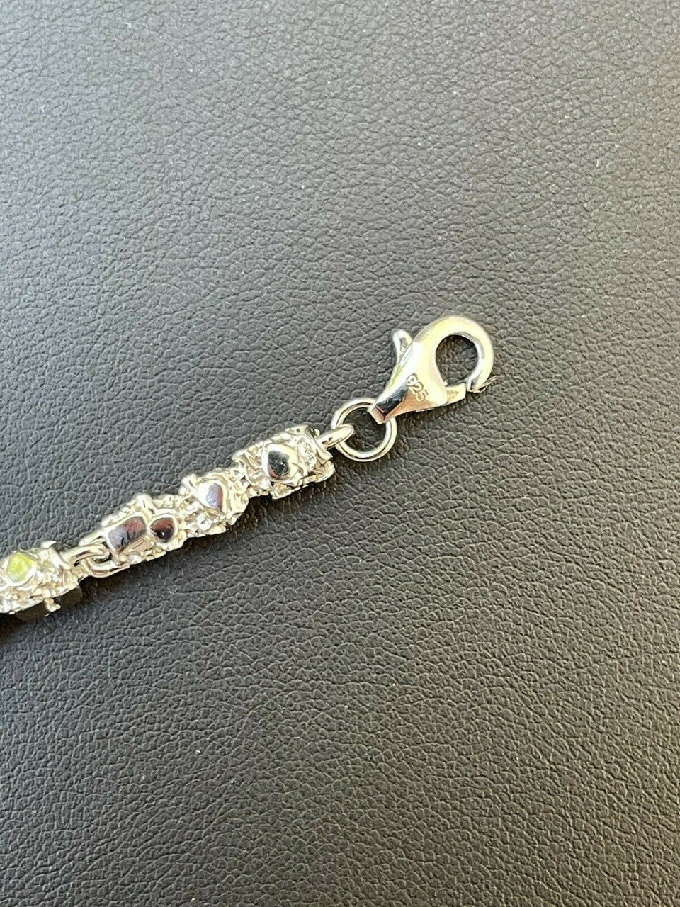 Italiano Silver, Inc Custom Handmade Solid 925 Sterling Silver Nugget Link Chain Necklace 5mm 18-30