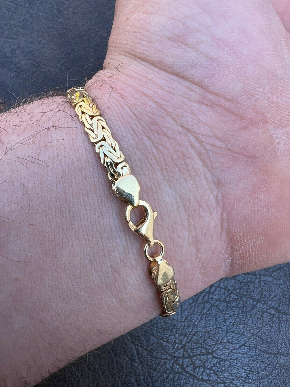 Italiano Silver, Inc Men Presidential ID Bracelet 14k Gold Vermeil Silver Iced Green Emerald Hip Hop