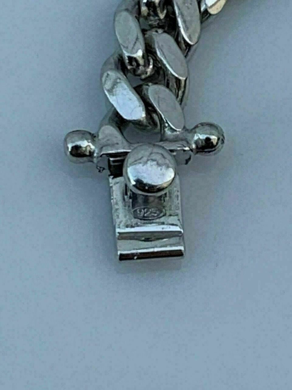 Italiano Silver, Inc Miami Cuban Link Chain Real Solid 925 Silver ITALY Heavy 6mm 18-30 Box Lock