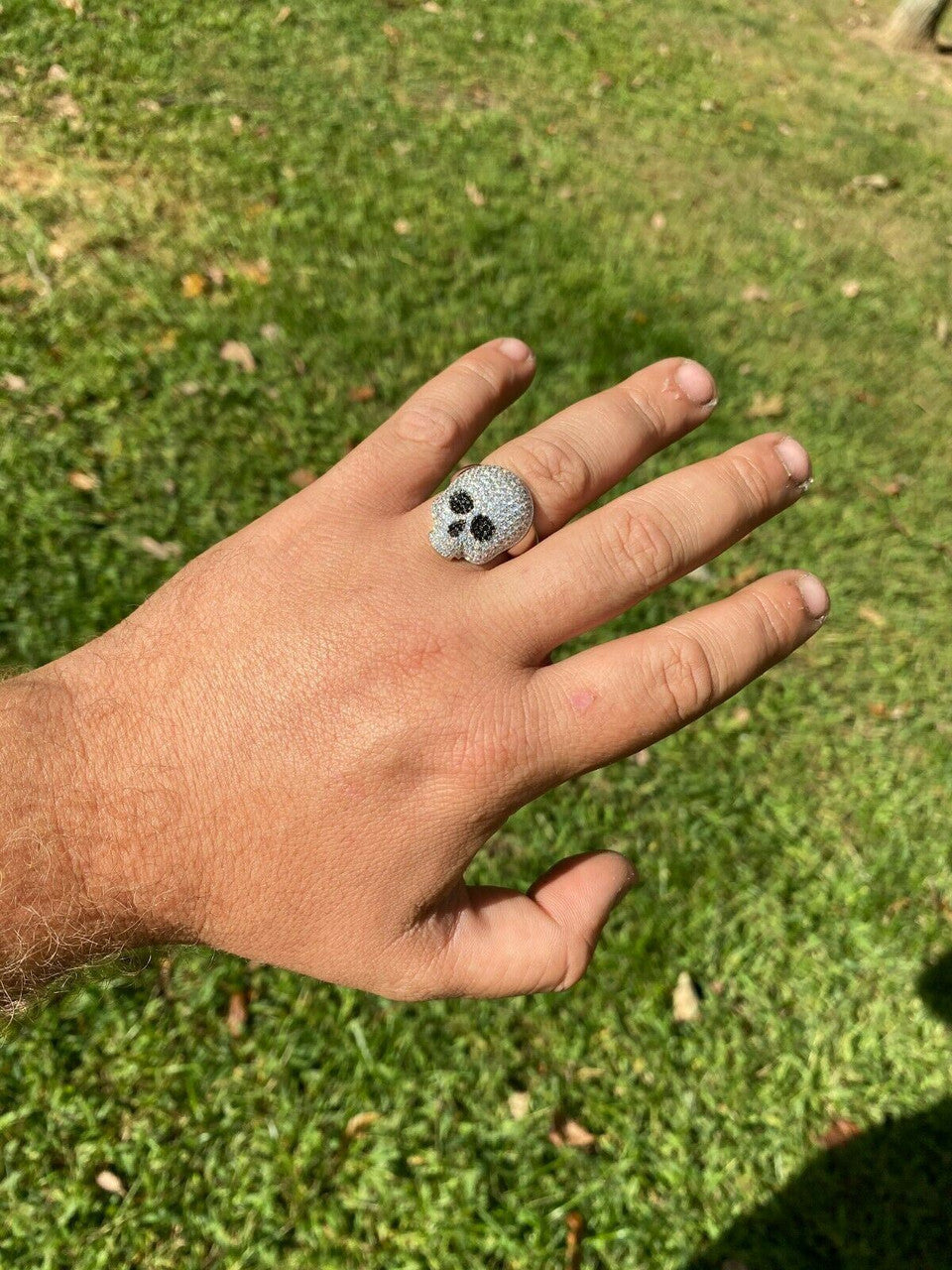 Vampire Coffin Sterling Silver Skull Ring Vampire Coffin Sterling Silver Skull Ring