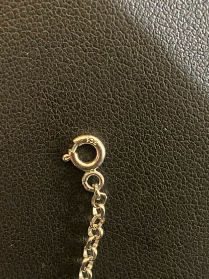 Real 925 Sterling Silver Yellow Rose Gold Infinity Heart Big CZ Ladies Bracelet