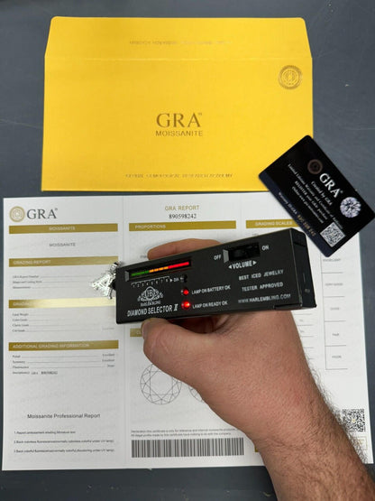 Silver Moissanite Gothic Small Initial Letter 925 Silver / Gold Pendant Iced Out Necklace