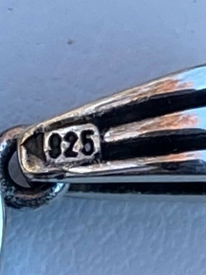 Solid 925 Sterling Silver 3D Great White Shark Gold Large Mens Ladies Necklace