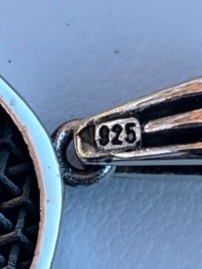 Solid 925 Sterling Silver Marijuana Weed Leaf Pendant Gold Necklace Medallion